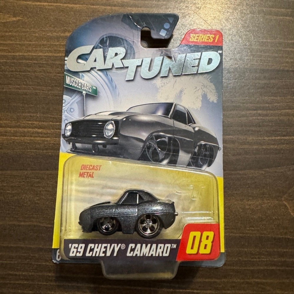 NEW Car Tuned '69 Chevy Camaro #08 Exclusive Series 1 Walgreens MGA Grey RARE